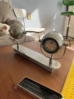 Qazqa Lamp met 2 Spotjes, Ophalen of Verzenden, Zo goed als nieuw, Metaal, Minder dan 50 cm
