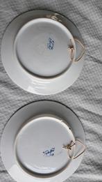 Twee Delfts Blauwe Decoratieve Borden, Antiek en Kunst, Ophalen of Verzenden