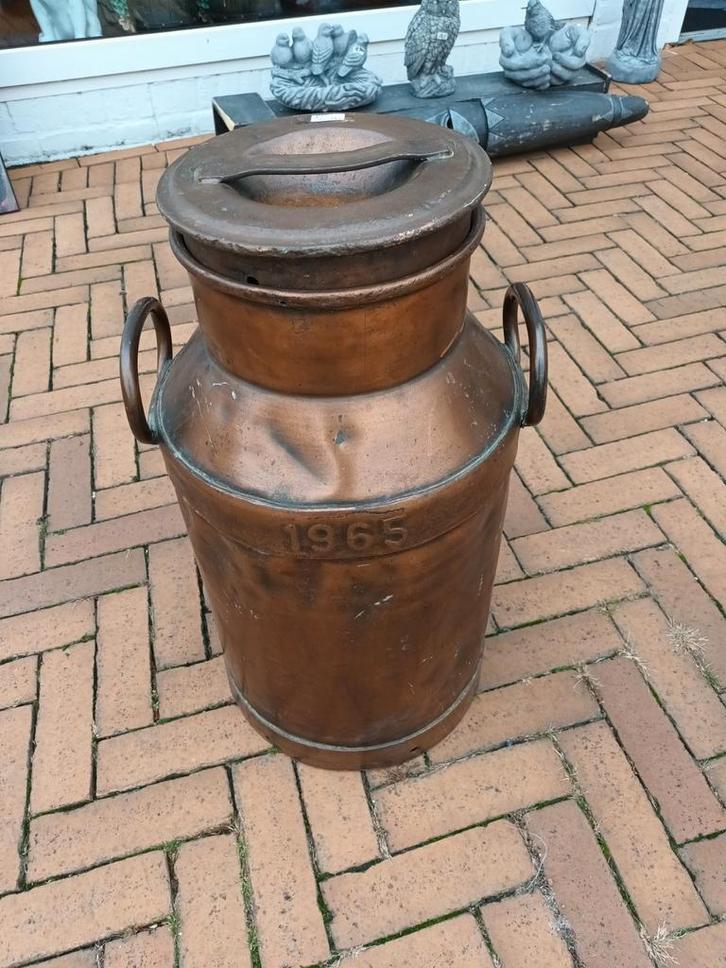 GROTE  VERKOPERDE MELKBUS  UIT 1965, Antiek en Kunst, Antiek | Koper en Brons, Ophalen