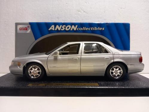 Cadillac Seville STS sedan silver Anson metal 1:18 KRD, Hobby en Vrije tijd, Modelauto's | 1:18, Zo goed als nieuw, Auto, Anson