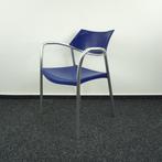 Amat Splash stoel | vergaderstoel | kantinestoel | blauw, Gebruikt, -, Blauw, -