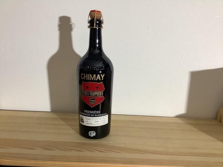 Chimay Peres Trappist 75cl Première 2018, Verzamelen, Biermerken, Nieuw, Flesje(s), Overige merken, Ophalen of Verzenden