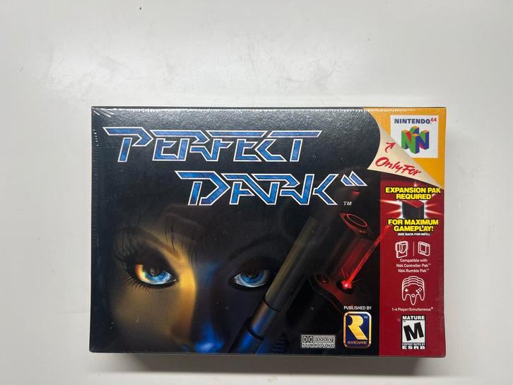 Perfect Dark N64 - Nieuw in doos, gesealed!, Spelcomputers en Games, Games | Nintendo 64, Nieuw, Shooter, 1 speler, Vanaf 16 jaar