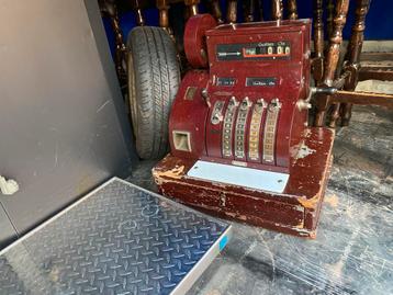 Antieke National Kassa - Decoratief Object Vintage Kantoorar beschikbaar voor biedingen