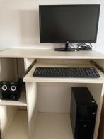 Computer met inhoud, Huis en Inrichting, Kasten | Computermeubels, Ophalen, Overige materialen, Gebruikt, Modern