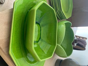Vintage French plates beschikbaar voor biedingen