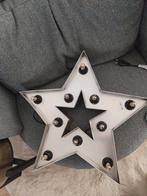 Nieuwe Zilveren Ster Lamp 3D + 10 Lampjes, Ophalen of Verzenden, Nieuw