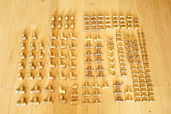 Knel koppelingen, Doe-het-zelf en Verbouw, Verwarming en Radiatoren, Nieuw, Overige typen, Minder dan 200 watt, Minder dan 30 cm