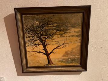 Olieverf schilderij Corhoeve: winterlandschap beschikbaar voor biedingen