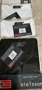 Nielsson T-shirts V-hals - Nieuw in verpakking (4 stuks), Kleding | Heren, Maat 48/50 (M), Zwart, Nieuw, Nielsson