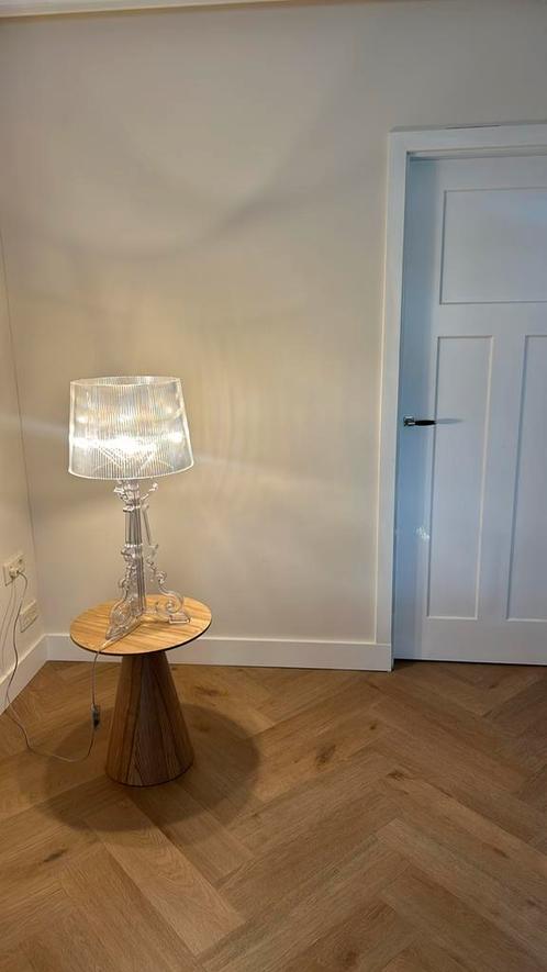 Design Kartell tafellamp/ kristal lamp, Huis en Inrichting, Lampen | Tafellampen, Gebruikt, Minder dan 50 cm, Ophalen of Verzenden