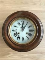 Mooie oude schoolklok, Antiek en Kunst, Antiek | Klokken, Ophalen of Verzenden