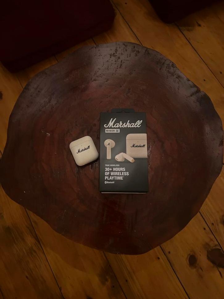 Marshall Minor IV TW Cream, Audio, Tv en Foto, Koptelefoons, Nieuw, Overige merken, Draadloos, Ophalen of Verzenden