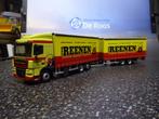 WSI DAF XF 105 combi Van Reenen, Hobby en Vrije tijd, Modelauto's | 1:50, Ophalen of Verzenden, Nieuw, Bus of Vrachtwagen, Wsi