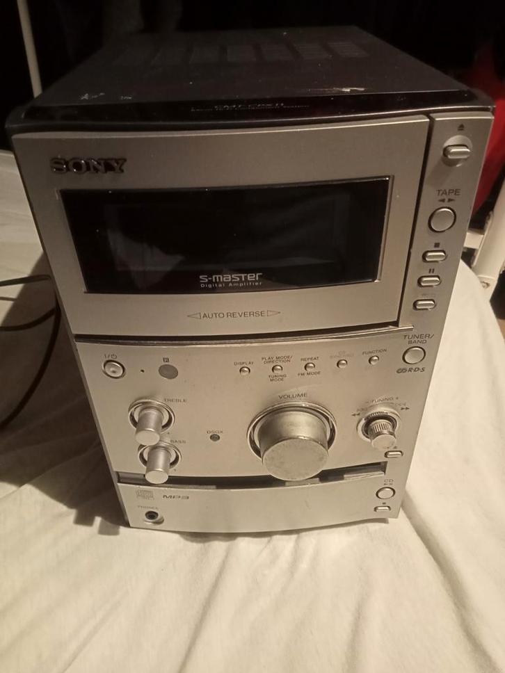 SONY HCD CP X 11 CASSETTEDECK micro set, Audio, Tv en Foto, Stereo-sets, Gebruikt, Cassettedeck, Sony, Microset, MP3-aansluiting