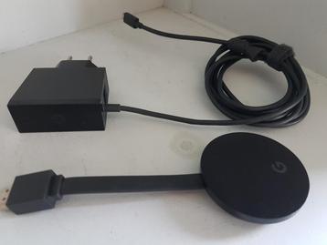 Google Chromecast Ultra 4K, Met origin adapter met ethernet beschikbaar voor biedingen
