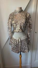 New Collection glitter broekpak mt S, Overige kleuren, Verzenden, Zo goed als nieuw, Lange mouw