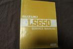 Suzuki LS650 1986 - 1994 motorcycle service manual LS 650, Ophalen of Verzenden, Suzuki