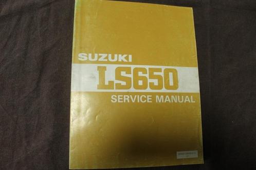 Suzuki LS650 1986 - 1994 motorcycle service manual LS 650, Motoren, Handleidingen en Instructieboekjes, Suzuki, Ophalen of Verzenden