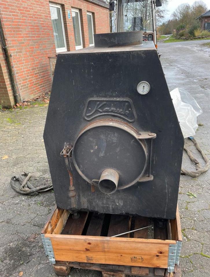 Kanuk Turbo 30kw! 1000m3 verwarmen! Met ventilator Bullerjan, Huis en Inrichting, Kachels, Zo goed als nieuw, Houtkachel, Hout