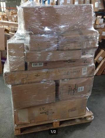 Mix pallets retour goederen beschikbaar voor biedingen