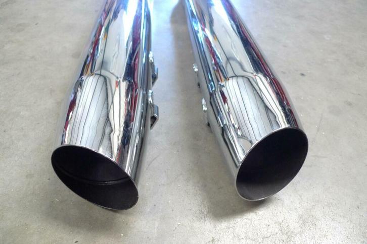 Uitlaatdemper Set 2 flh 96/103 cu, Motoren, Onderdelen | Harley-Davidson, Gebruikt, Ophalen