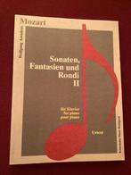 Bladmuziek Mozart Sonaten, Fantasien und Rondi II klavier, Muziek en Instrumenten, Bladmuziek, Gebruikt, Klassiek, Ophalen of Verzenden
