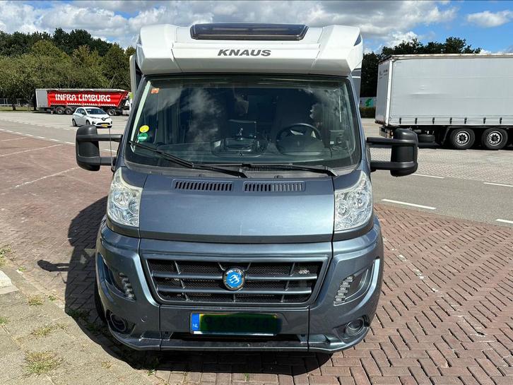 Knaus Sky Ti 700 MEG - 2014 - 78.000km, Caravans en Kamperen, Campers, Particulier, tot en met 3, Half-integraal, Knaus, Fiat