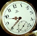 GROOT en antiek zilveren zakhorloge OMEGA uit 1912  !!MINT!!, Ophalen of Verzenden, Zilver, Overige typen