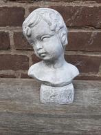 Buste meisje betonnen beeld tuinbeeld beton, Ophalen of Verzenden, Nieuw