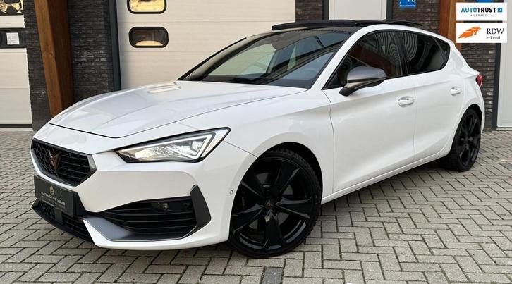CUPRA Leon 2.0 TSI VZ 300PK PANO/SFEERVERL/CARPLAY/STOELVW, Auto's, Cupra, Bedrijf, Te koop, Leon, ABS, Achteruitrijcamera, Airbags