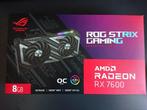 ASUS ROG Strix Radeon RX 7600 OC Edition 8GB GDDR6, Computers en Software, Videokaarten, PCI-Express 4, GDDR6, Ophalen of Verzenden