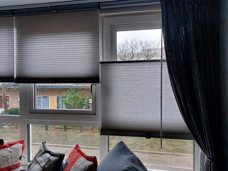 3 maal Luxaflex duette grijs, 80 en 92 cm breed, Huis en Inrichting, Stoffering | Gordijnen en Lamellen, Minder dan 100 cm, Grijs