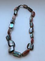 Vintage parelmoer ketting, Ophalen of Verzenden, Zo goed als nieuw, Overige kleuren, Overige materialen
