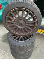 Set 16 inch Velgen met gloednieuwe Banden 4x100, Auto-onderdelen, Banden en Velgen, 16 inch, Banden en Velgen, Nieuw, Ophalen of Verzenden