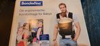 Bondolino Draagzak - Hoppediz poplim marine ster, Kinderen en Baby's, Babydragers en Draagdoeken, Overige merken, Gebruikt, Buik of Rug