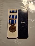 Medaille NATO ISAF, Ophalen of Verzenden, Landmacht, Nederland, Lintje, Medaille of Wings