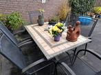 Degelijk, zware, stenen tuintafel, Ophalen, Overige materialen, Gebruikt, Eettafel