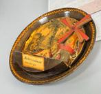 Scherpenheuvel montaigu antiek wandbord met draaiende molen, Antiek en Kunst, Ophalen of Verzenden