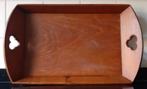 Brocante oude houten dienblad, Ophalen of Verzenden