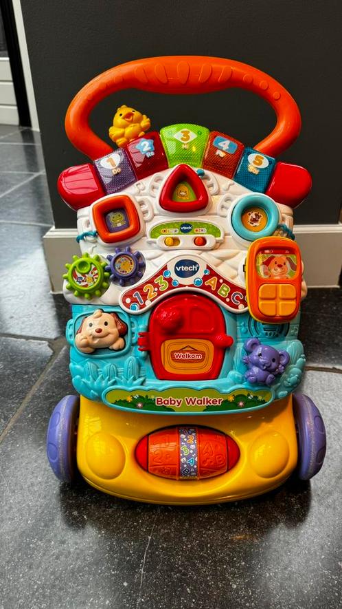 V Tech Loopkar, Kinderen en Baby's, Speelgoed | Vtech, Zo goed als nieuw, 6 maanden tot 2 jaar, Ophalen