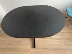 Eettafel, Huis en Inrichting, Tafels | Eettafels, Ophalen, Zwart, Zo goed als nieuw, Vijf personen of meer