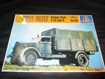 D-283,ITALERI 1-35,NO,216,Opel Blitz German Truck 3 [t] Type beschikbaar voor biedingen