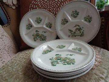 6 Fondueborden Figgio Norway Turi Design Market ** Mimosa ** beschikbaar voor biedingen