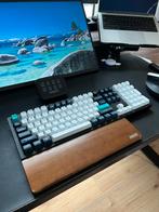 Keychron Q6 Max QMK/VIA Wireless Custom Mechanical Keyboard, Keychron, Multimediatoetsen, Ophalen of Verzenden, Zo goed als nieuw