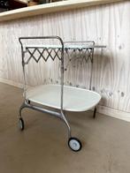 Opklapbare Trolleytafel/Koffietafel/Serveerwagen van Kartell, Huis en Inrichting, Ophalen, Overige materialen, Gebruikt, 50 tot 100 cm