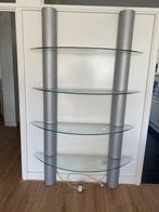 Glazen vitrinekast, Ophalen, Met plank(en), 100 tot 150 cm, 200 cm of meer