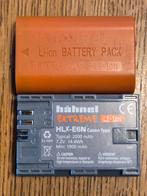 Hahnel HLX-E6N voor Canon 2 stuks, Ophalen of Verzenden, Gebruikt