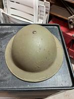 Vroege Britse MK2 helm, Verzamelen, Militaria | Tweede Wereldoorlog, Ophalen of Verzenden, Helm of Baret, Engeland, Landmacht