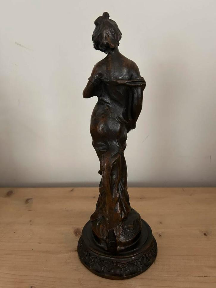 H.F. Moreau Danseres met Tamboerijn, Antiek en Kunst, Kunst | Beelden en Houtsnijwerken, Ophalen